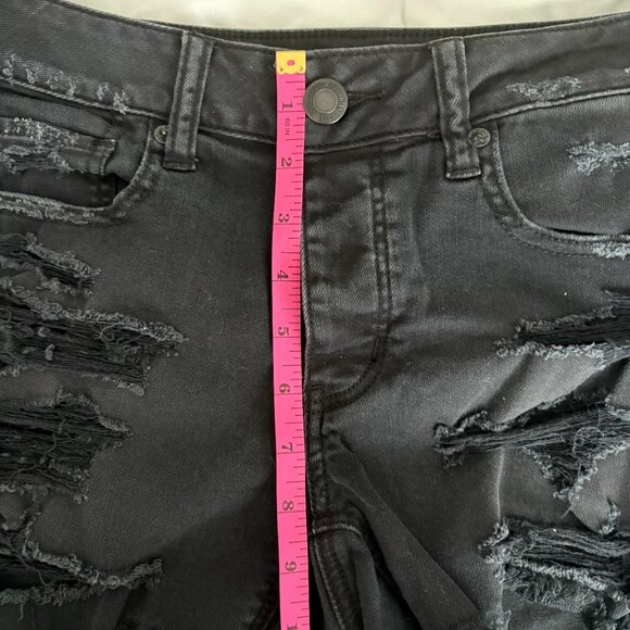 3 Jean Shorts Black Mudd Pacsun American Eagle Bundle Tomgirl Mom Short - Picture 5 of 14